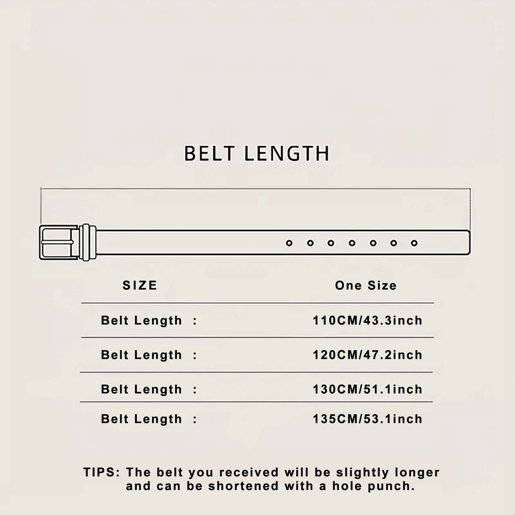 La ceinture Civic Cinch | Ceinture rétro 3,8 cm en cuir de vachette véritable