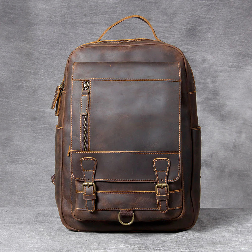 The Legacy Long-Rider | Artisan Handcrafted Full-Grain 100-Year Backpack