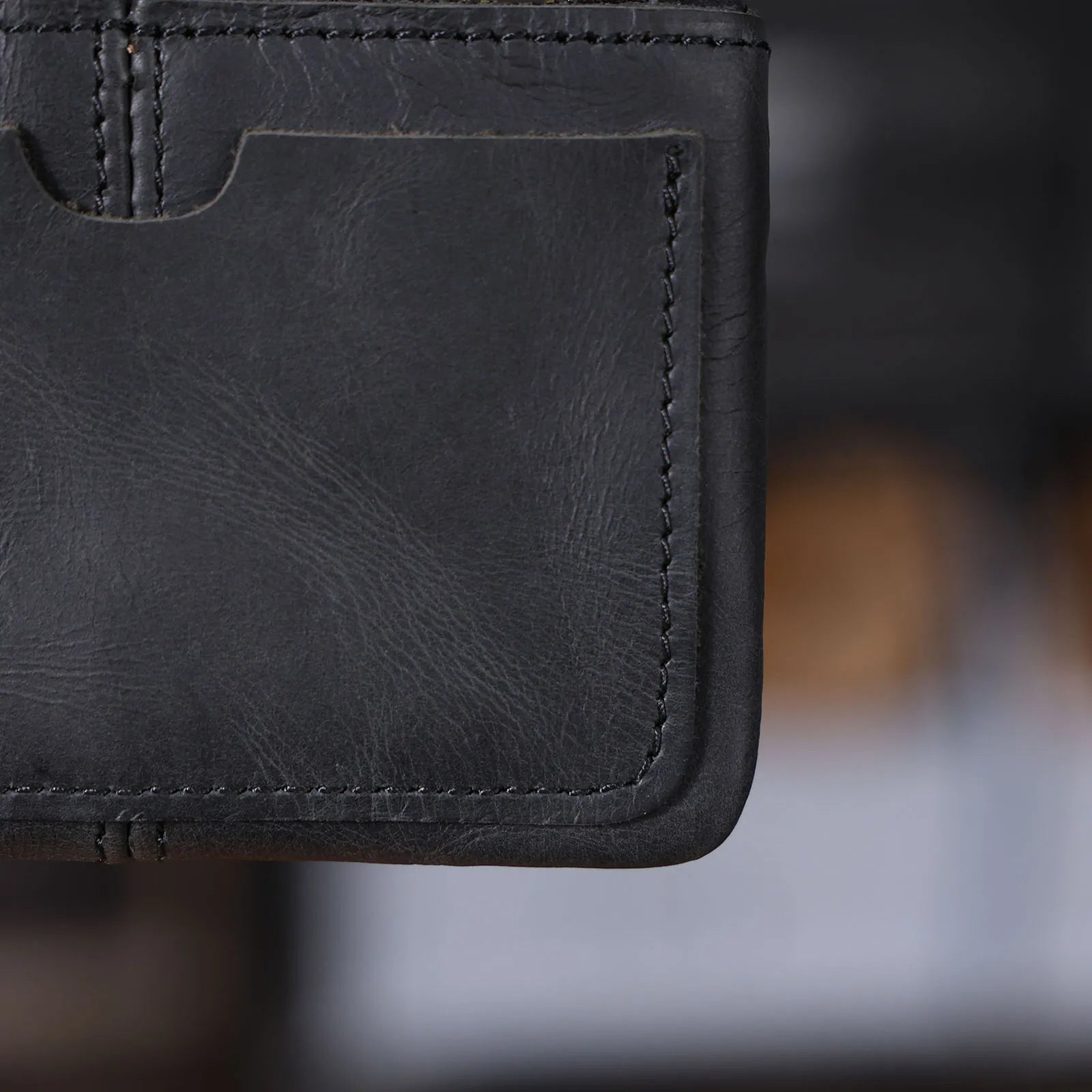 The Scout’s Shilling | Handcrafted Crazy Horse Leather Ultra-Lightweight Mini-Vault