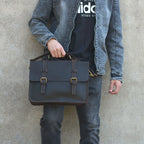 The Ambassador | Handcrafted Crazy Horse Leather 3-in-1 Frontier Convertible & Backpack