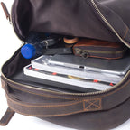 The Academy | Handmade Crazy Horse Leather Casual Frontier Daypack