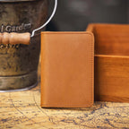 The Trail-Bit | Handcrafted Crazy Horse Leather Frontier Card Pouch