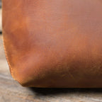 Handmade Italian Leather Shoulder Bag | The Surveyor Vintage Satchel