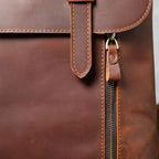 Der Range-Runner | Handgefertigter Frontier-Rucksack aus Crazy Horse Leder