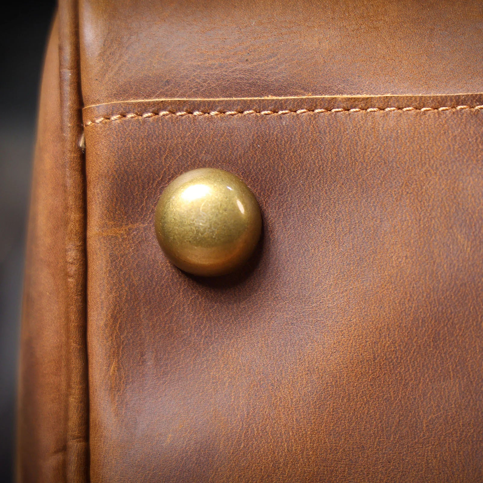 The Artisan | Handcrafted Full-Grain Leather Frontier Weekender