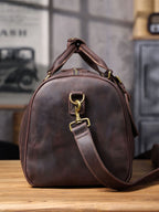 The Artisan | Handcrafted Full-Grain Leather Frontier Weekender