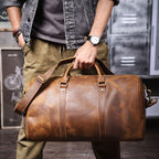 The Artisan | Handcrafted Full-Grain Leather Frontier Weekender