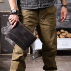 The Blackwood Strongbox | First-Layer Genuine Leather Structured Executive Vault