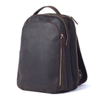 The Academy | Handmade Crazy Horse Leather Casual Frontier Daypack