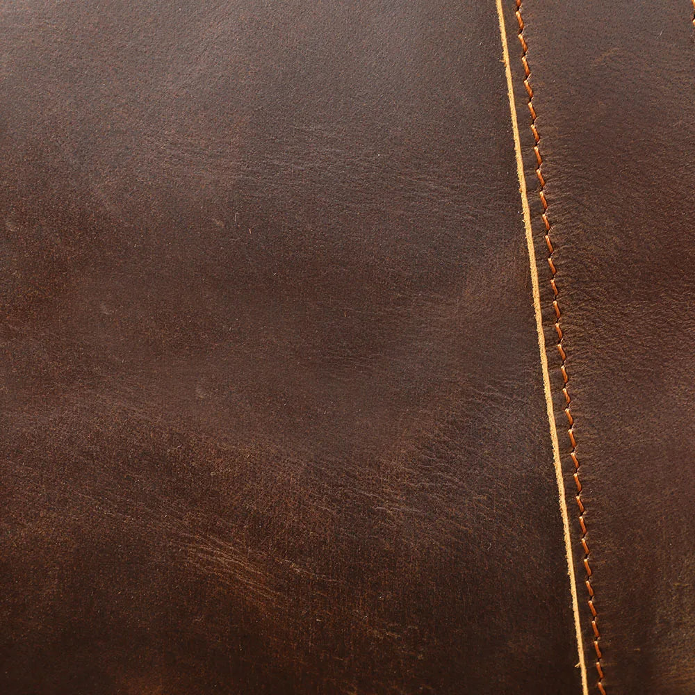 Le Dreadnought | Sac de voyage Frontier Premium en cuir pleine fleur de 50 cm