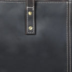 Sac fourre-tout fait main en cuir italien | Le transporteur Merchant Satchel