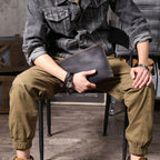 The Blackwood Strongbox | First-Layer Genuine Leather Structured Executive Vault