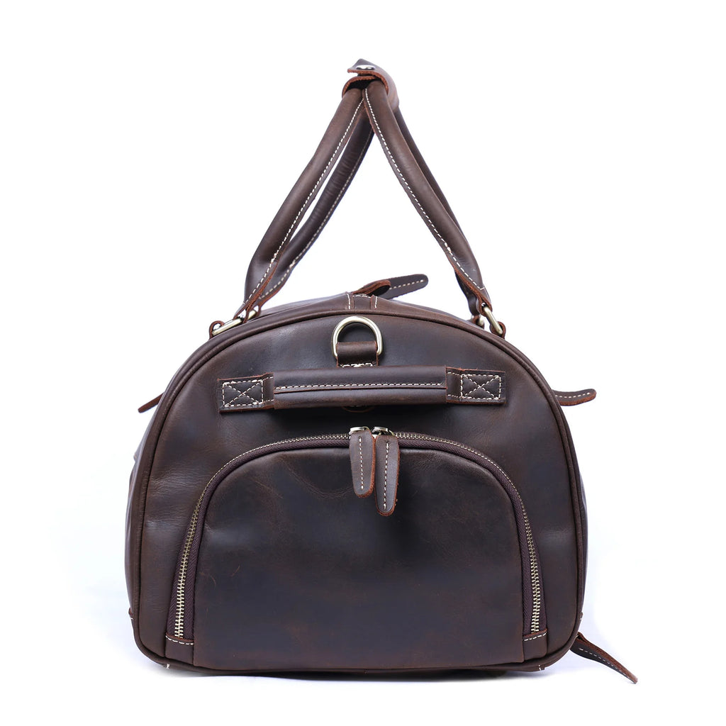 Le Quartermaster | Sac de voyage Frontier en cuir pleine fleur multi-poches
