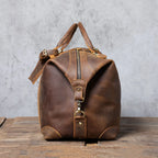Le Dreadnought | Sac de voyage Frontier Premium en cuir pleine fleur de 50 cm