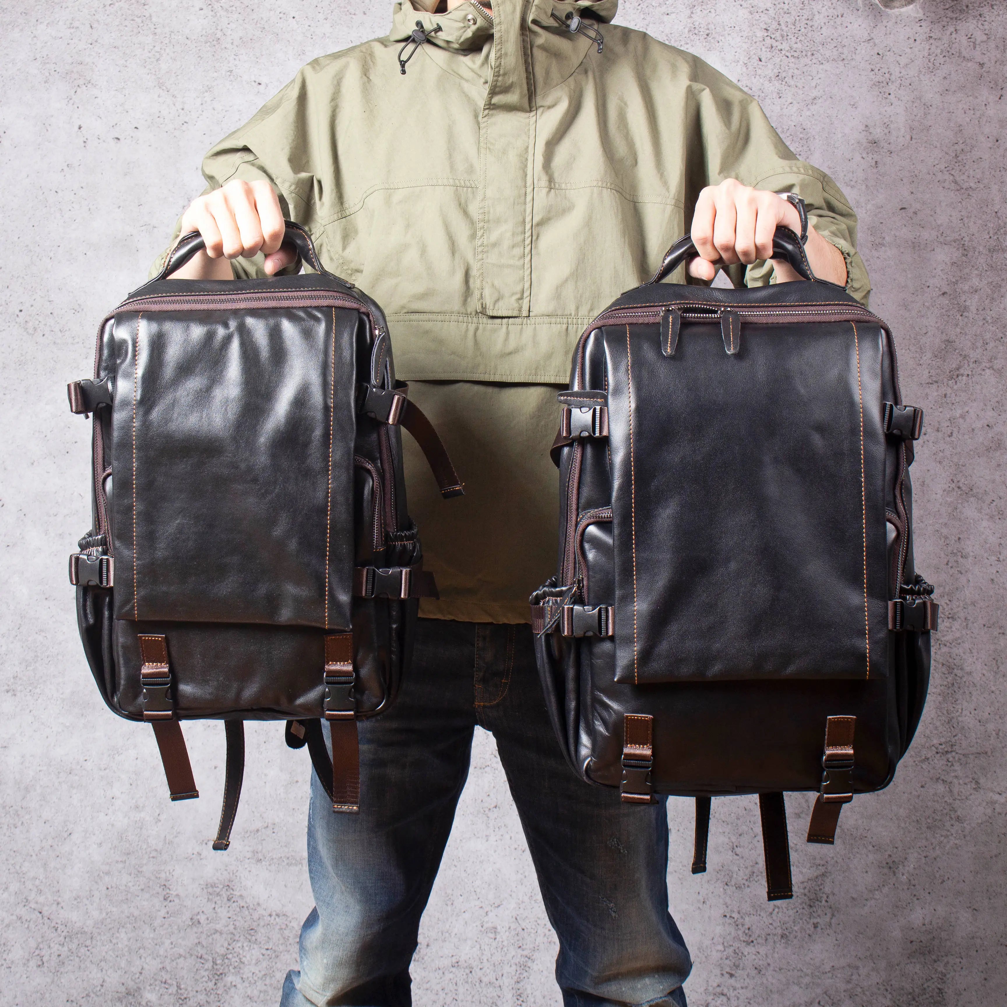 The Wayfinder | Handcrafted Cowhide Casual Frontier Day-Vault