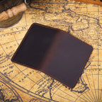The Trail-Bit | Handcrafted Crazy Horse Leather Frontier Card Pouch