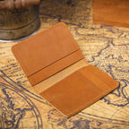 The Trail-Bit | Handcrafted Crazy Horse Leather Frontier Card Pouch