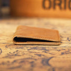 The Trail-Bit | Handcrafted Crazy Horse Leather Frontier Card Pouch