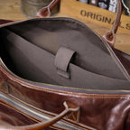The Outbound | Sac de voyage et weekender Frontier 19 pouces en cuir de vache italien