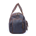 The Short-Haul | Handgefertigte Crazy Horse Leder 16" Frontier Stage-Bag