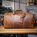 The Artisan | Handcrafted Full-Grain Leather Frontier Weekender
