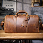 The Artisan | Handcrafted Full-Grain Leather Frontier Weekender