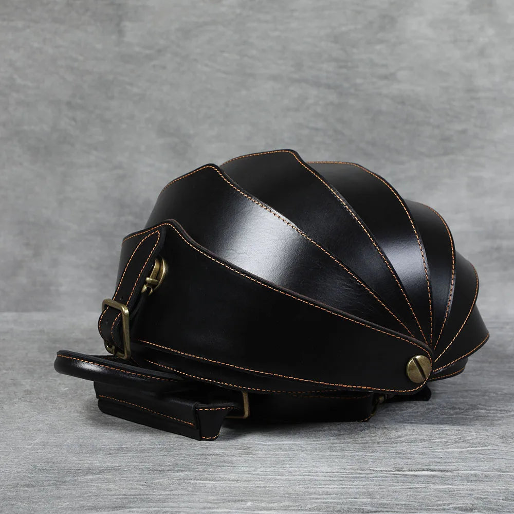 Le Scarabée | Design Original Fait Main en Cuir de Vachette Superposé Étui-Coque Frontier