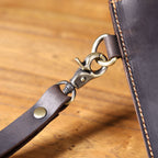 The Blackwood Strongbox | First-Layer Genuine Leather Structured Executive Vault