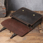 The Ambassador | Handcrafted Crazy Horse Leather 3-in-1 Frontier Convertible & Backpack