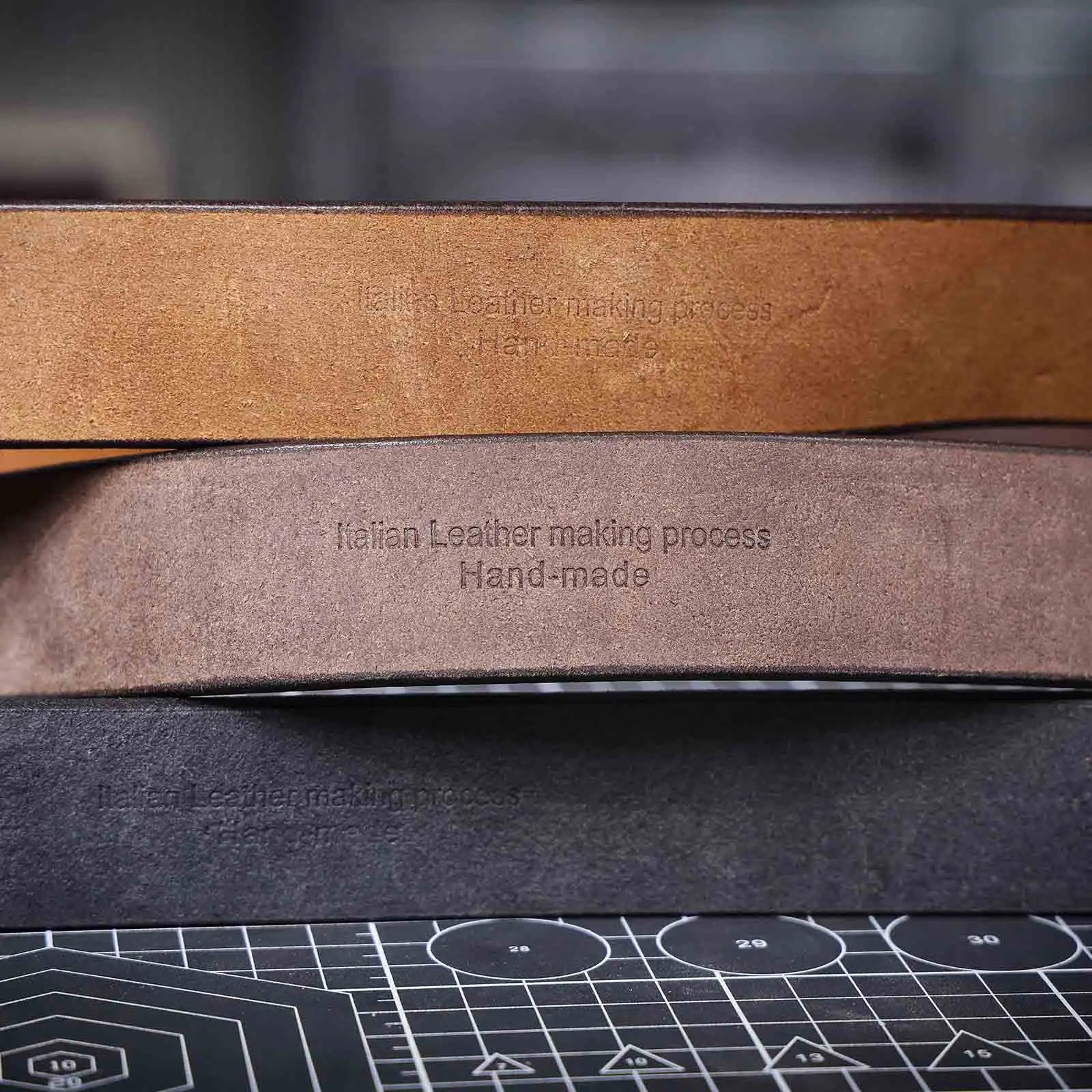 The Iron-Clad | Thickened Italian Cowhide & Stainless Steel Frontier Belt