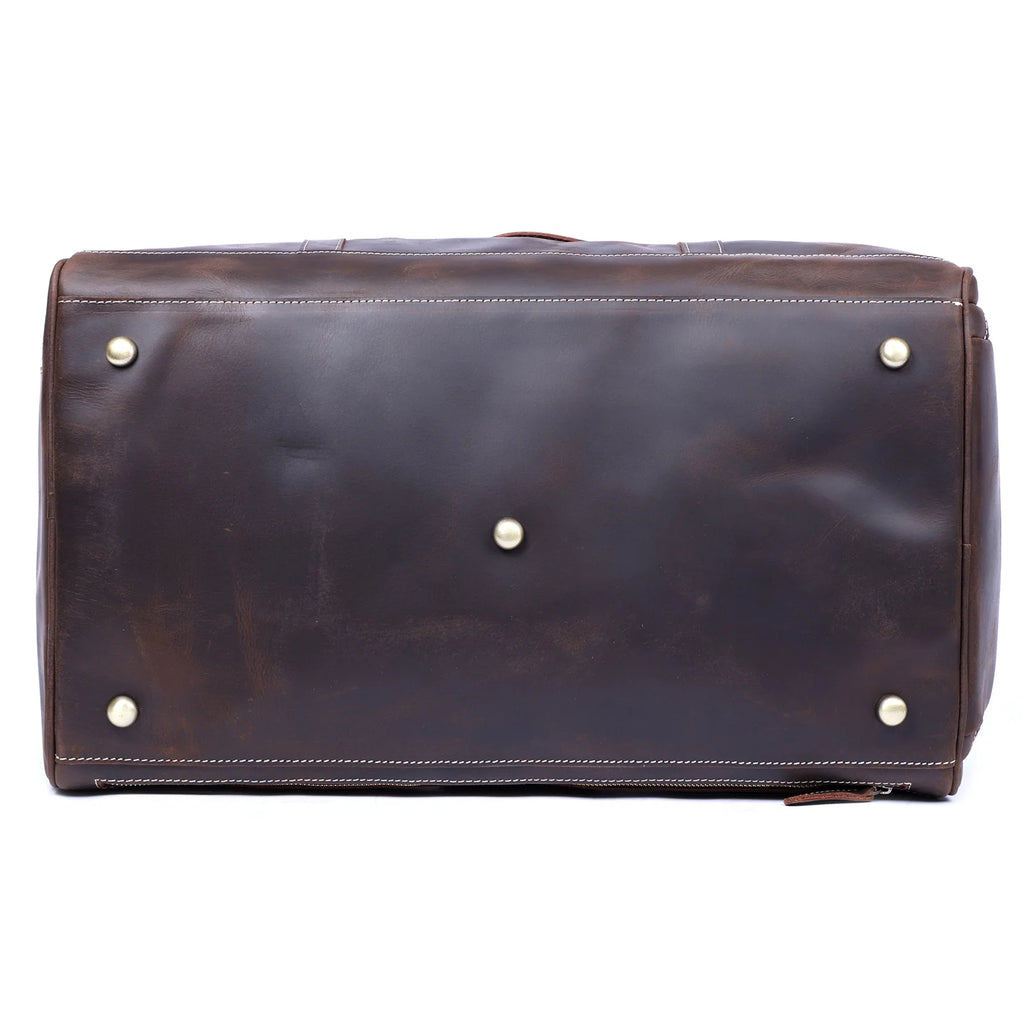 Le Quartermaster | Sac de voyage Frontier en cuir pleine fleur multi-poches