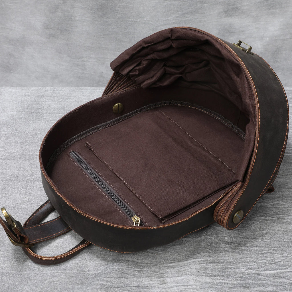 Le Scarabée | Design Original Fait Main en Cuir de Vachette Superposé Étui-Coque Frontier
