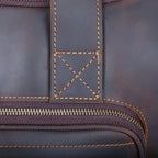 The Short-Haul | Handgefertigte Crazy Horse Leder 16" Frontier Stage-Bag