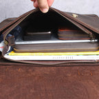 The Ambassador | Handcrafted Crazy Horse Leather 3-in-1 Frontier Convertible & Backpack