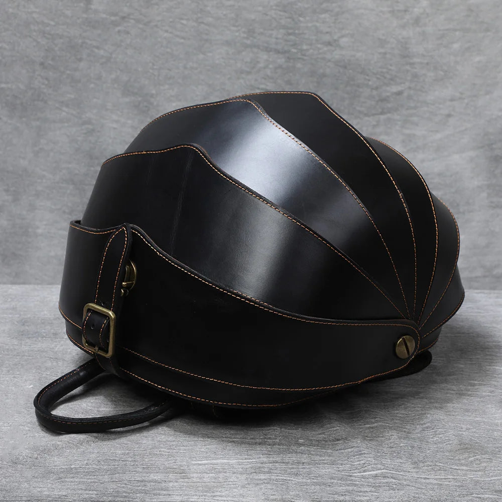 The Scarab | Original Design Layered Handmade Cowhide Frontier Shell-Pack