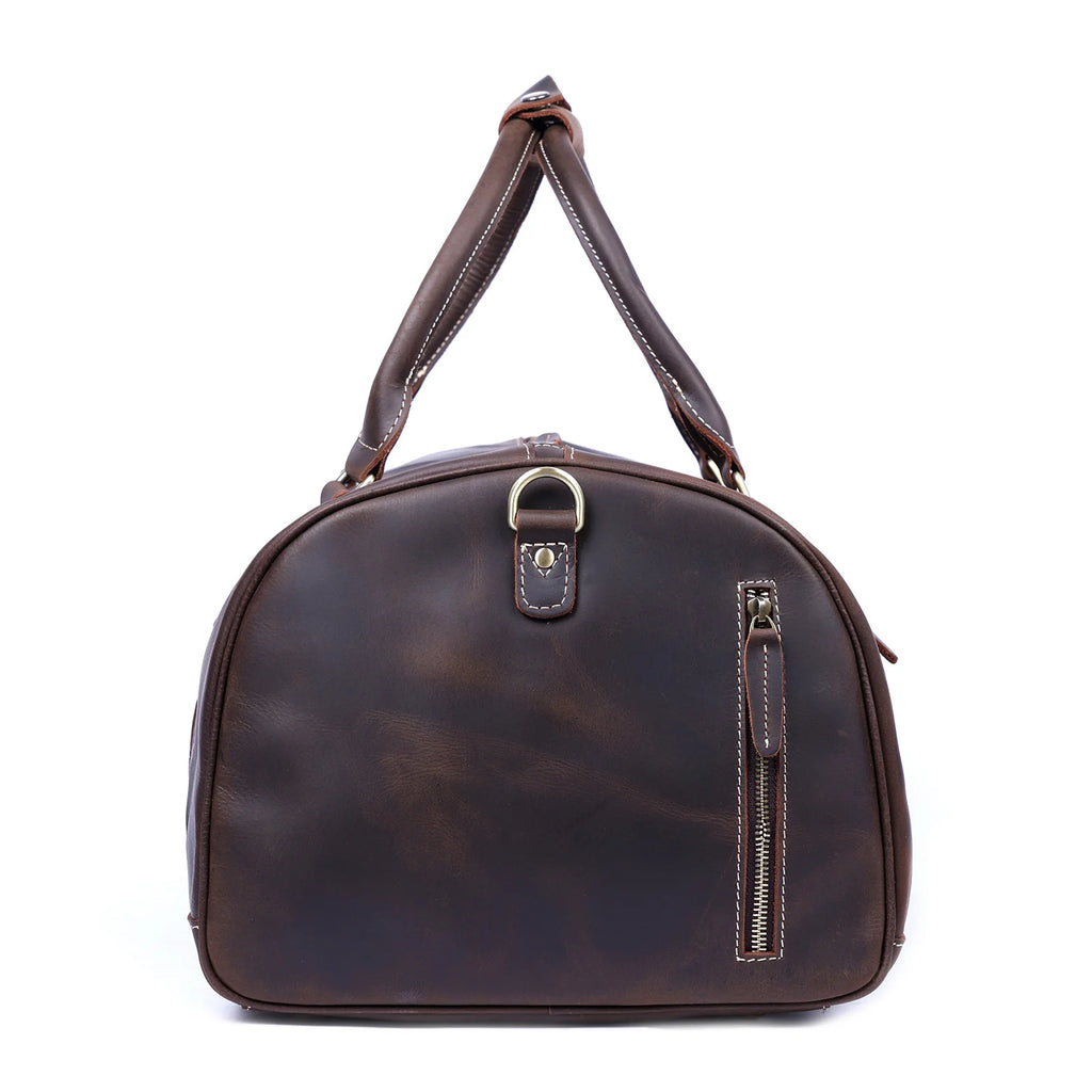 Le Quartermaster | Sac de voyage Frontier en cuir pleine fleur multi-poches