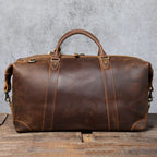 Le Dreadnought | Sac de voyage Frontier Premium en cuir pleine fleur de 50 cm