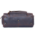 The Short-Haul | Handgefertigte Crazy Horse Leder 16" Frontier Stage-Bag