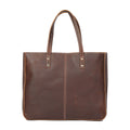 Sac fourre-tout fait main en cuir italien | Le transporteur Merchant Satchel