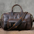 The Short-Haul | Handgefertigte Crazy Horse Leder 16" Frontier Stage-Bag