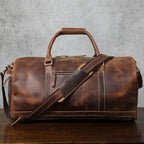 Le Quartermaster | Sac de voyage Frontier en cuir pleine fleur multi-poches